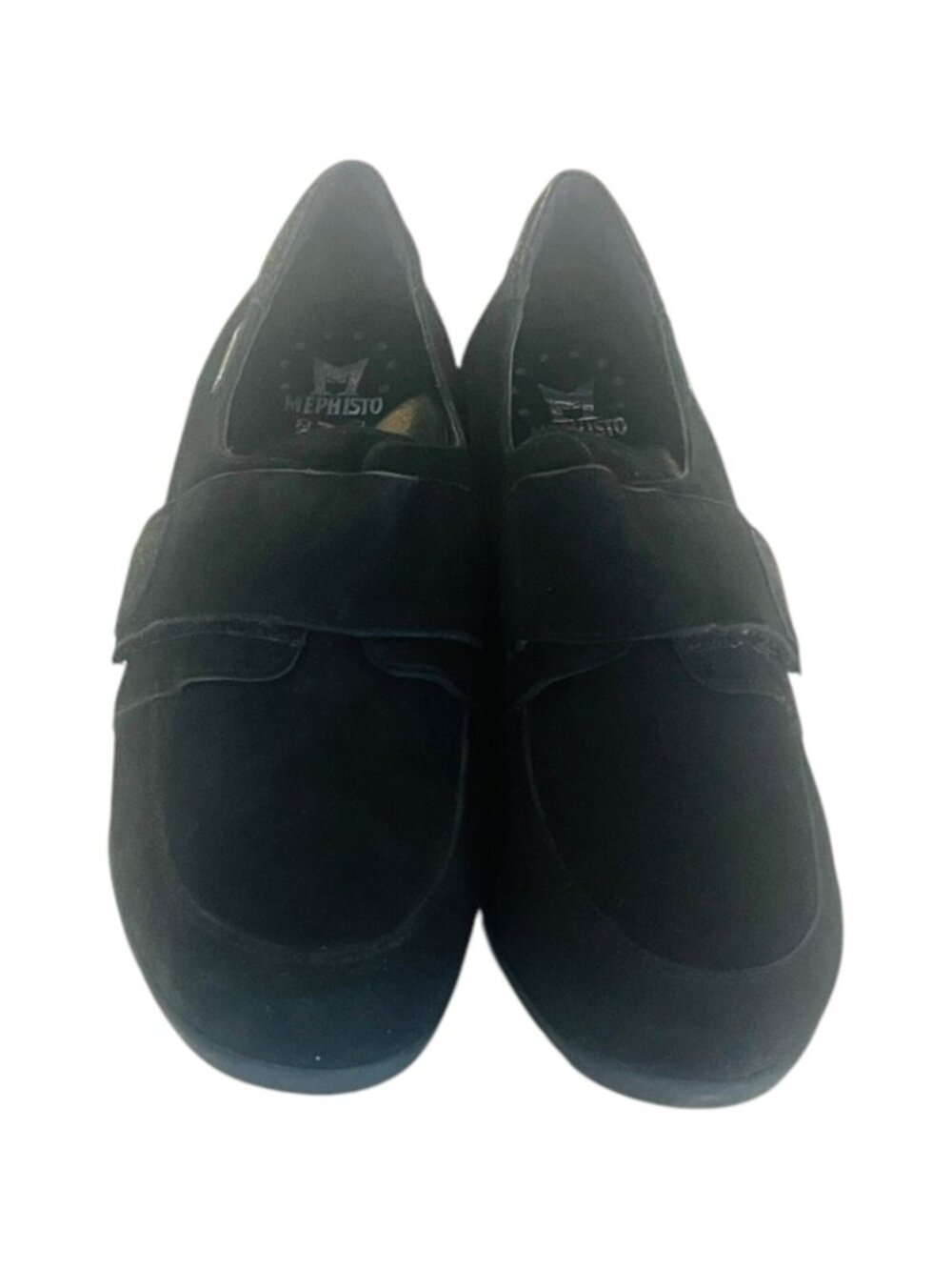 MEPHISTO Graziella Women's Black Velcalf Leather Shoes - Size 9 - NEW - Picture 5 of 10